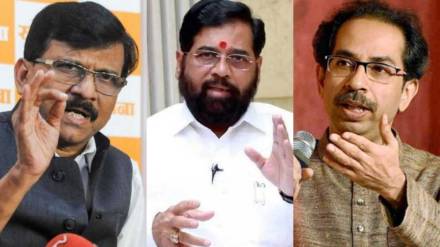Sanjay Raut Uddhav Thackeray Eknath Shinde Sanjay Raut Uddhav Thackeray Eknath Shinde