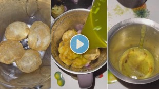 Maaza chocolate pani puri viral video