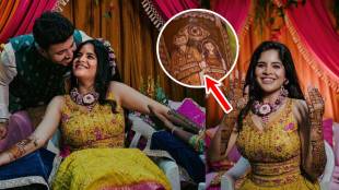 e amruta deshmukh and prasad jawade mehandi ceremony photos