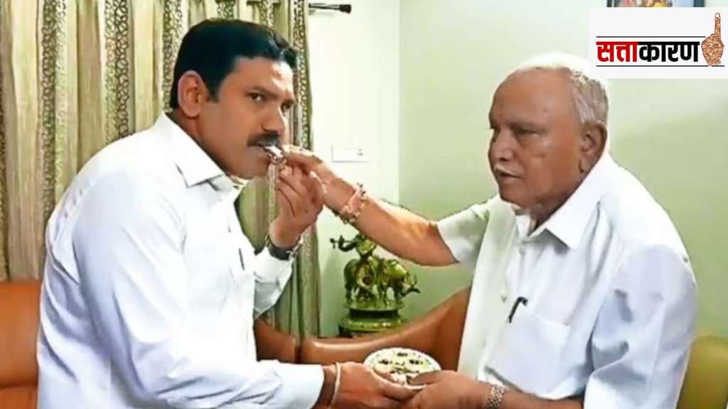 b s yediyurappa and vijayendra