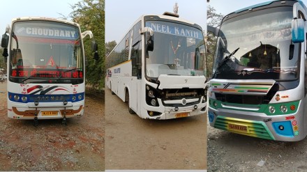 3 private travel buses seized in jalgaon, jalgaon rto news 3 private travel buses seized in jalgaon, jalgaon rto news