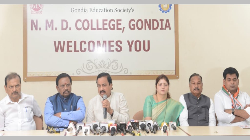 sunil tatkare in gondia, sunil tatkare fear of central agencies