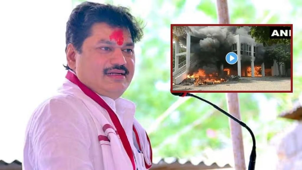 dhananjay munde on beed violence prakash solanke