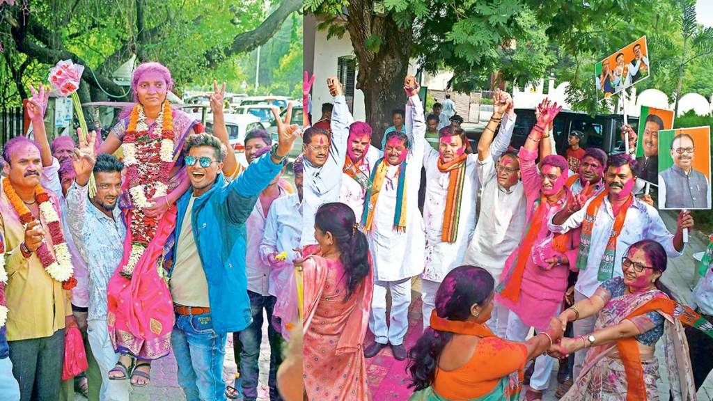 2359 maharashtra gram panchayat election results announced victory claim by all parties
