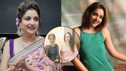aai kuthe kay karte fame rupali bhosale great bhet with hema malini