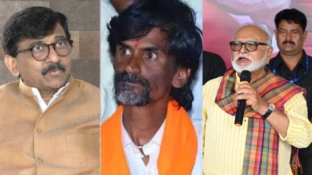 sanjay raut manoj jarange patil chhagan bhujbal