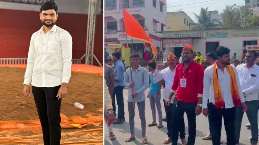 yong man committed suicide for maratha reservation