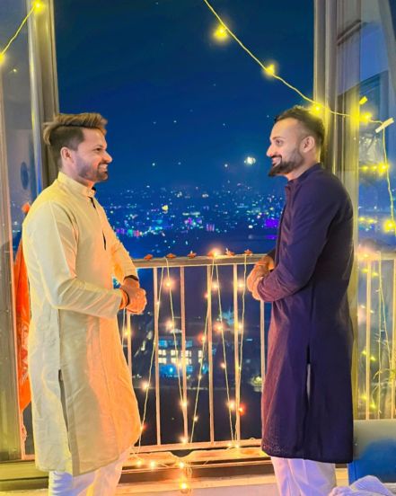 Indian fast bowler Mukesh Kumar's wedding photos