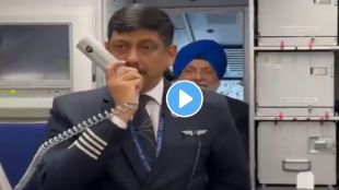IndiGo pilot welcomes passengers