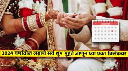 Wedding Muhurat 2024 : स्वस्ति श्री गणनायकम् गजमुखम्…! २०२४ वर्षातील लग्नाचे सर्व शुभ मुहूर्त जाणून घ्या एका क्लिकवर