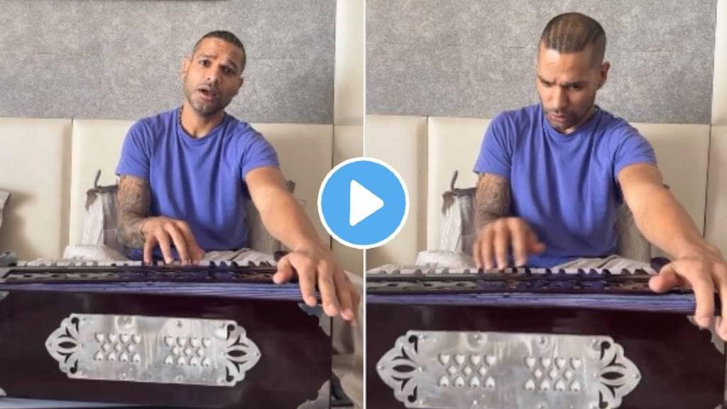 indian cricketer Shikhar Dhawanas Inki Pinky Reel video Viral Dont Miss the Caption