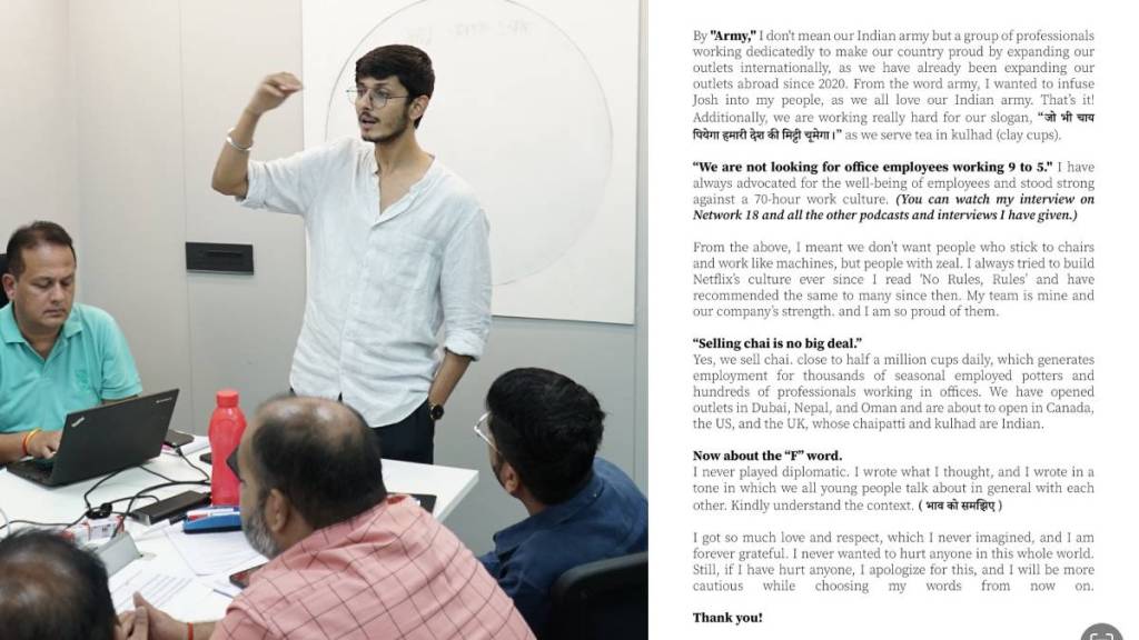 After see Chai Company Founder Anubhav Dubeys Viral Post Netizens Trolled him