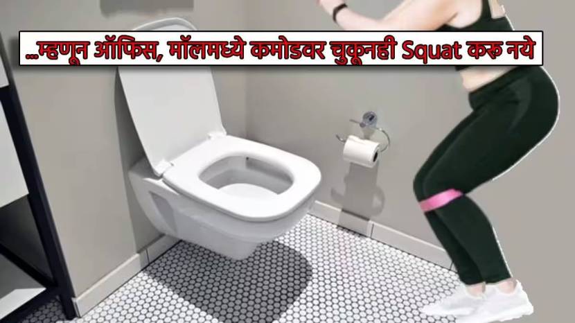 While Peeing Do Not Hover or Squat On Western Commodes Doctor Tells How It Affects Body Specially Women Check Washroom Rules