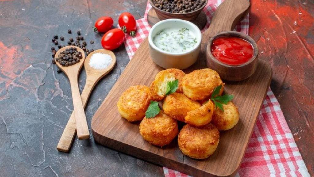 make cutlets from the remaining vegetables for evening snacks