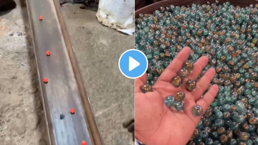 Watch The colorful Marble balls making process in factory you love to play as a childhood Watch The colorful Marble balls making process in factory you love to play as a childhood
