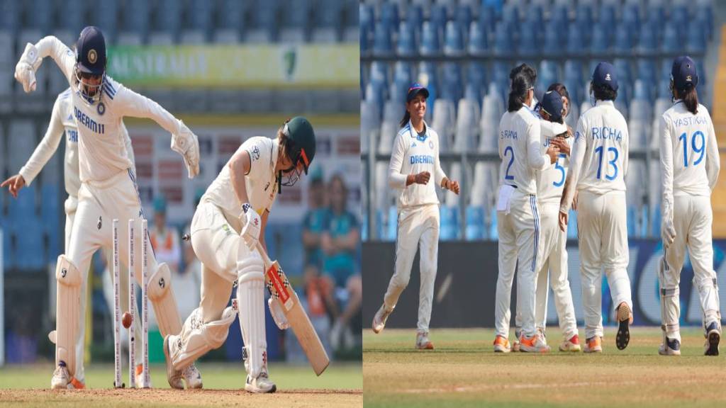 ND W vs AUS W: Historic Performance by Indian Women's Team! Team India's first win in Test cricket against Australia ND W vs AUS W: Historic Performance by Indian Women's Team! Team India's first win in Test cricket against Australia