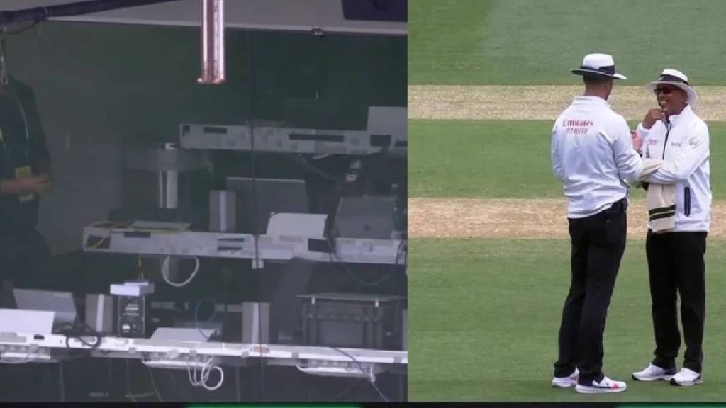 AUS vs PAK: Umpire stuck in lift AUS vs PAK test match started late