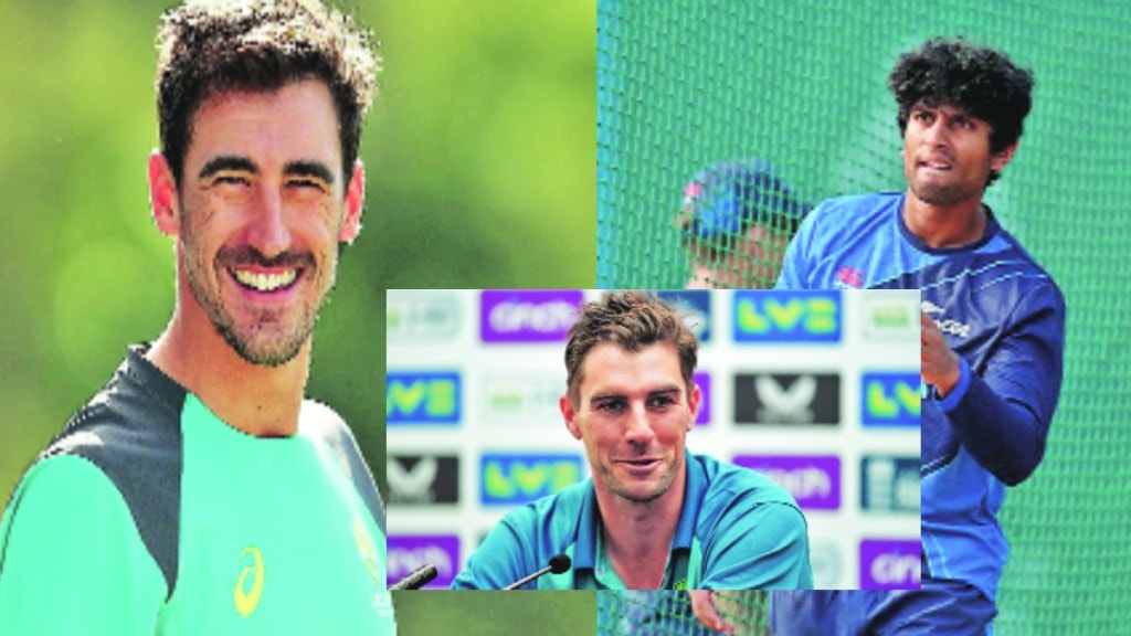 Pat Cummins, Mitchell Starc, Rachin Ravindra