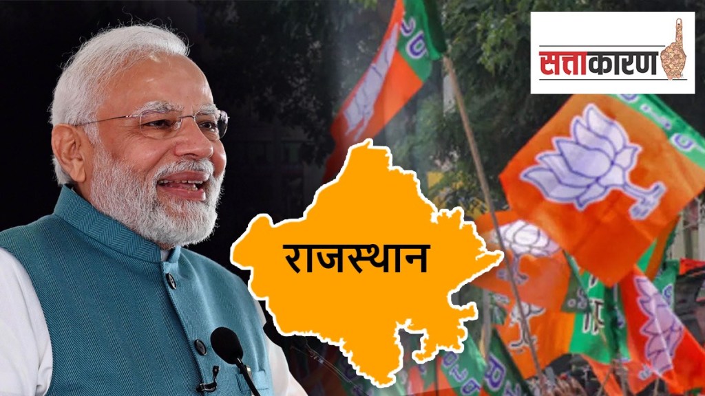 BJP on power in Rajasthan