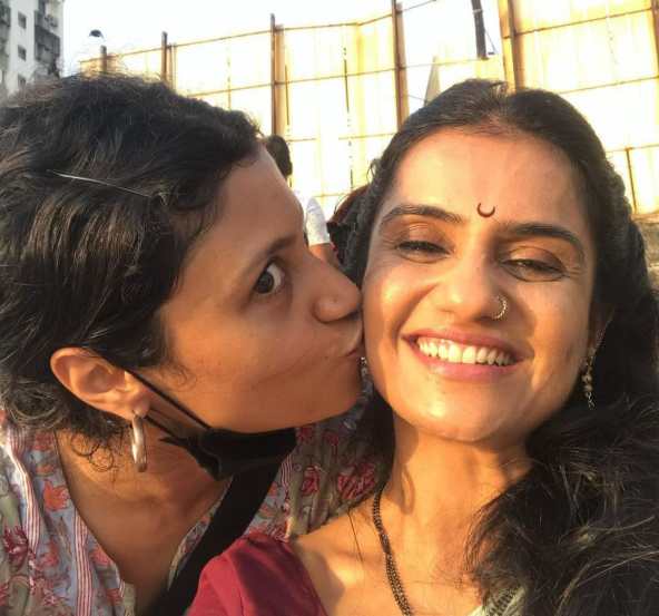 amruta subhash reaction on intimate scene