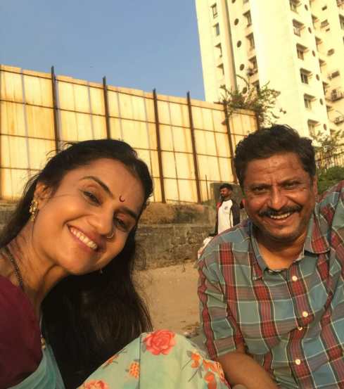 amruta subhash reaction on intimate scene