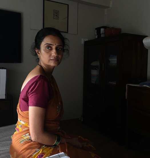 amruta subhash reaction on intimate scene