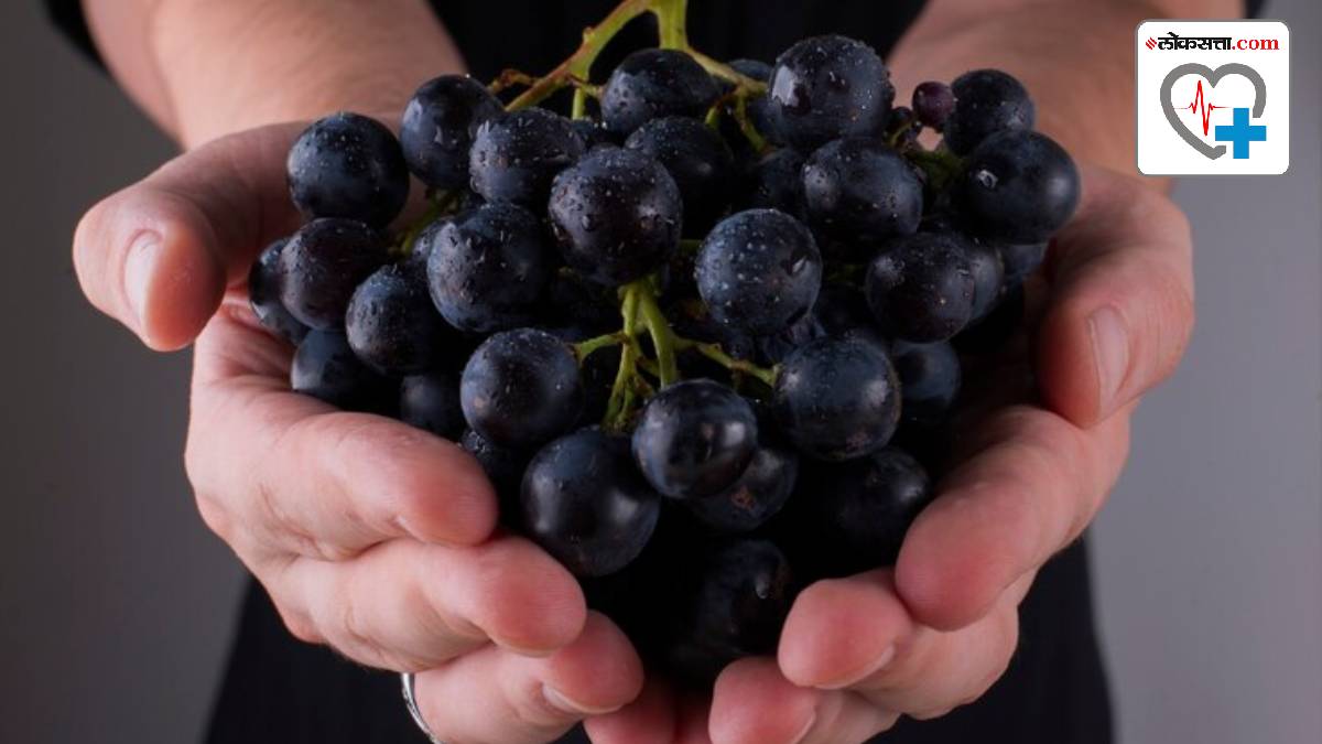 Image showcasing Nutrition alert Heres what a 100 gram serving of black grapes contains ...