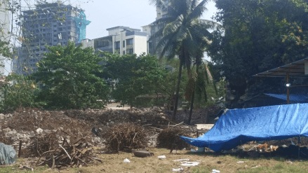Tatanagar building Chunabhatti, demolished mill workers demanding government arrange alternative shelter mumbai