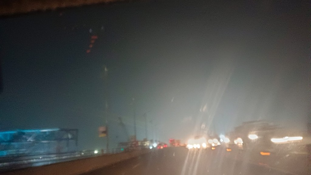 navi mumbai street lights off news in marathi, street lights off on shiv panvel highway news in marathi