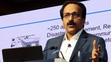 head of ISRO Dr. S. Somnath interact mumbai