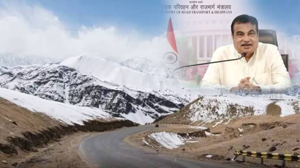 Nitin Gadkari approved 29 road Ladakh projects