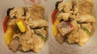 a customer from mumbai finds half cooked medicine in food