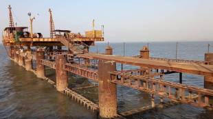 Revas Karanja bridge, raigad district, Maritime Department