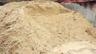 Due to high demand of sand the price has increased Washim