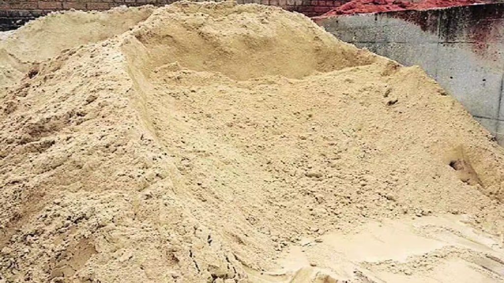 Due to high demand of sand the price has increased Washim Due to high demand of sand the price has increased Washim