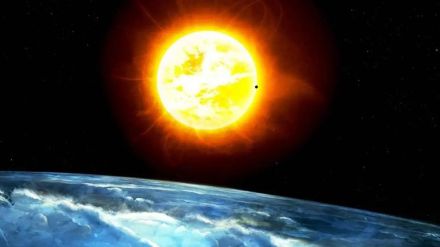 At the beginning of the year distance between earth and sun will decrease At the beginning of the year distance between earth and sun will decrease