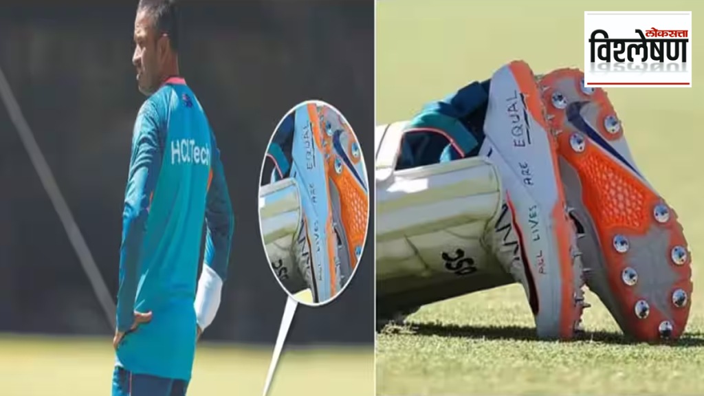 message on Australian opener Usman Khawaja's boots offensive gaza icc message on Australian opener Usman Khawaja's boots offensive gaza icc