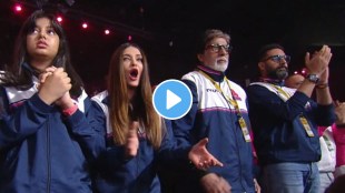 Aishwarya Rai Husband Abhishek Bachchan Father Amitabh Bachchan aaradhya seen together