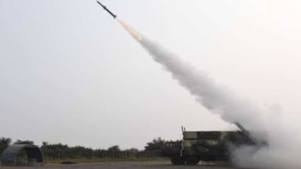 Akash NG missile successfully test fired in Odisha Akash NG missile successfully test fired in Odisha