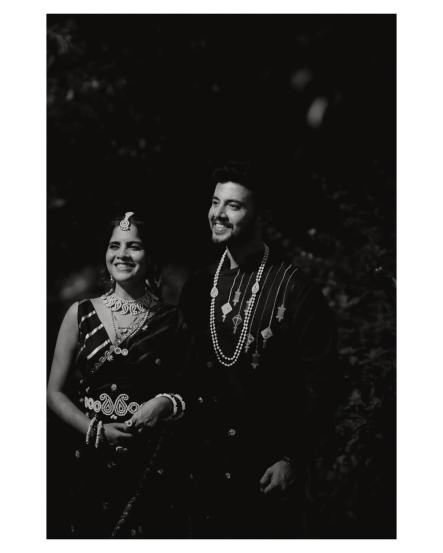 अमृताने तिच्या पहिल्या मकर संक्रांतीचे फोटो सोशल मीडियावर शेअर केले आहेत. (फोटो - अमृता देशमुख/Instagram)