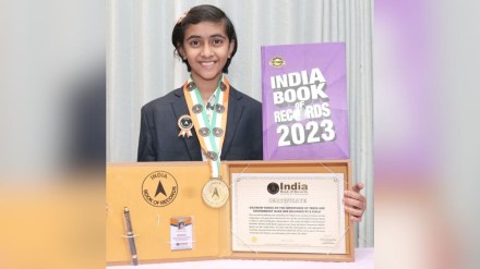National Geographic Channels child artist Charvi now in India Book of Records