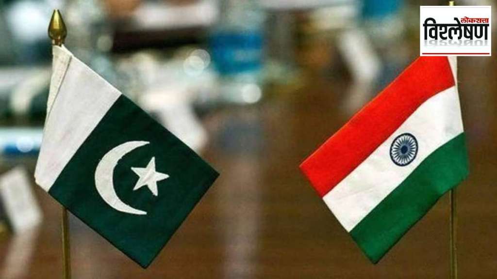 INDIA AND PAKISTAN FLAG