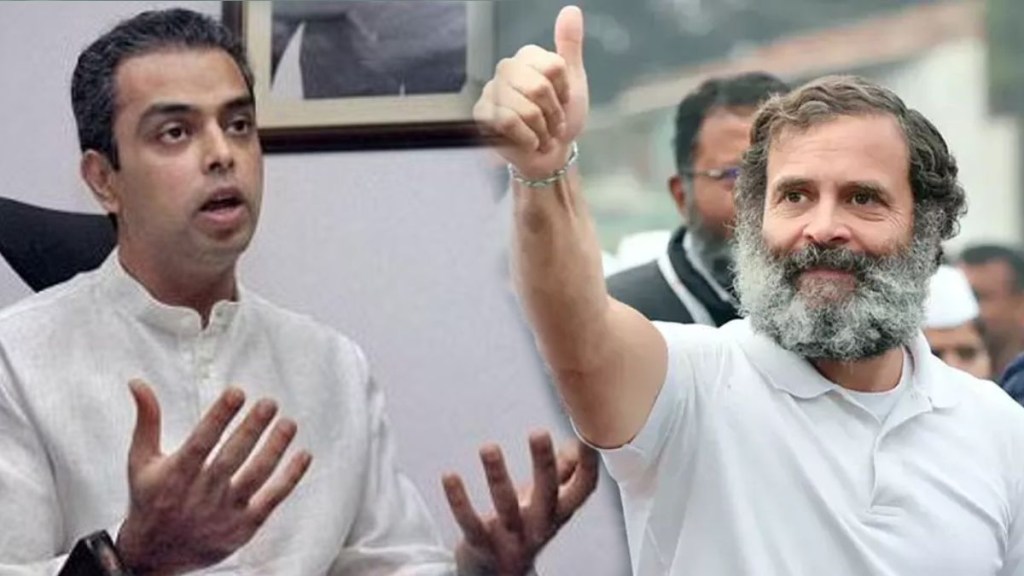 Milind Deora and Rahul Gandhi Milind Deora and Rahul Gandhi