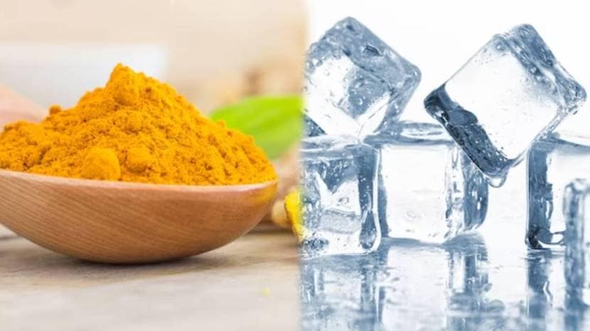 Turmeric And Ice On Hot Pan Tawa Cleaning Tip Kitchen Jugaad 
