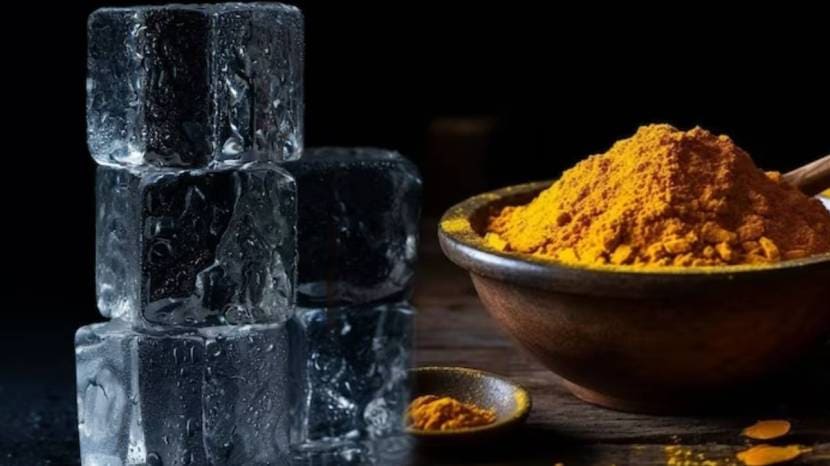 Turmeric And Ice On Hot Pan Tawa Cleaning Tip Kitchen Jugaad 