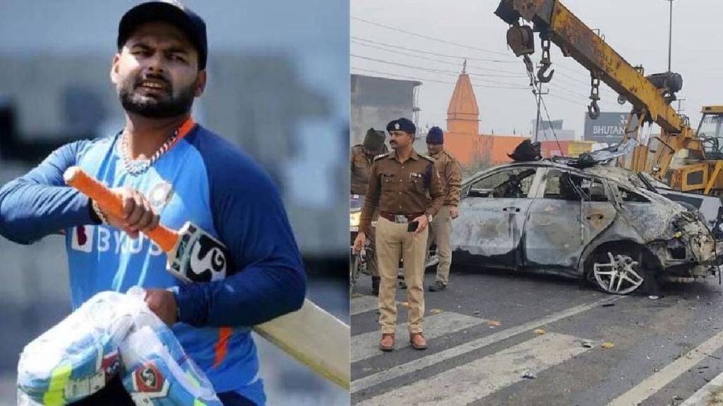 Rishabh Pant reacting to the car accident Rishabh Pant reacting to the car accident