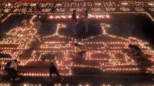 Temples decorated at Yavatmal