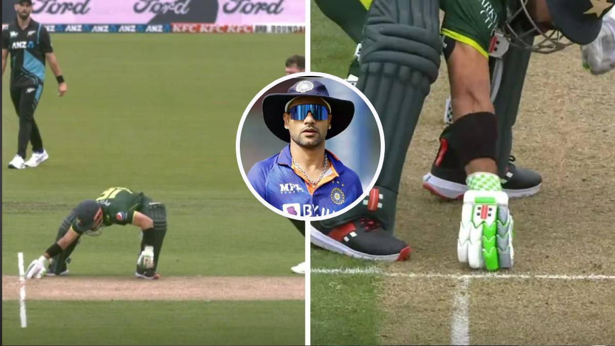 NZ vs PAK 4th T20 : शिखर धवनने घेतली मोहम्मद रिझवानची मजा, फोटो होतोय व्हायरल