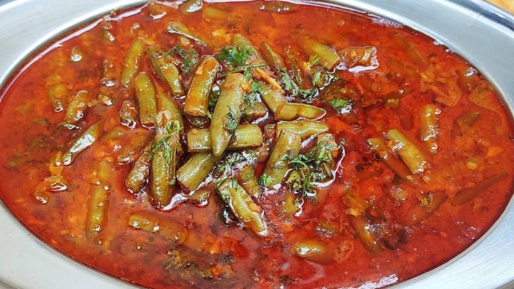 Savji style gavar shenga recipe in marathi