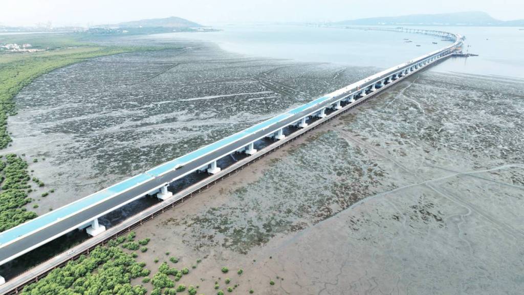 mumbai trans harbour link bridge